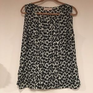 Loft sleeveless blouse